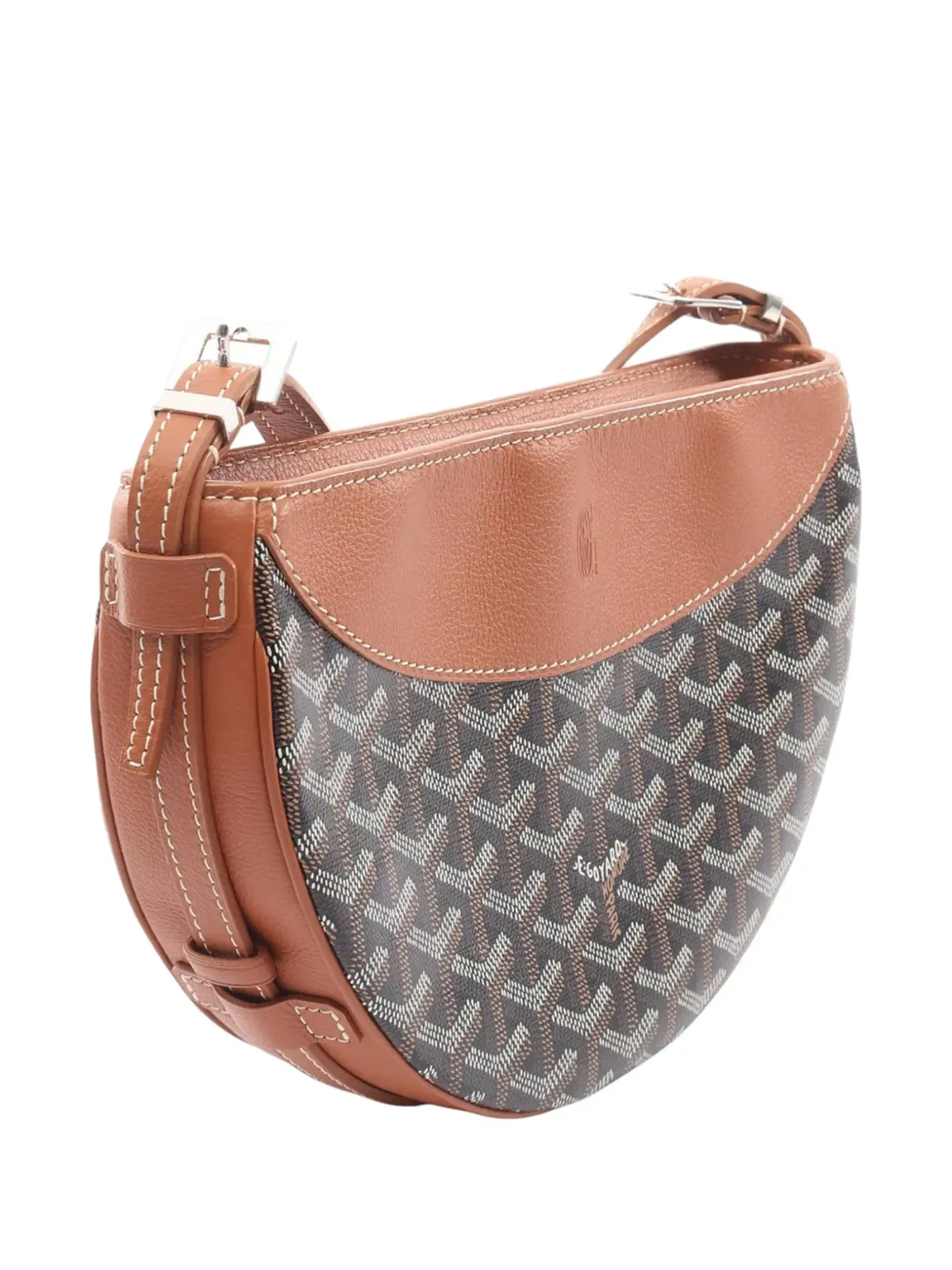 Goyard ビンテージ ヒロンデル クロスボディバッグ - 画像3