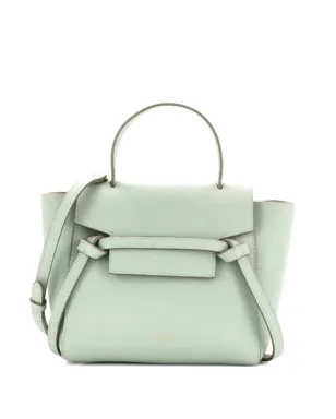 Celine Pre-Owned ベルトバッグ テクスチャードレザー Pico ショルダーバッグ - グリーン - サムネイル1