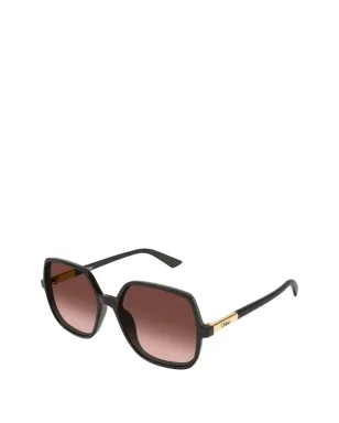Chloé Eyewear ジュディ サングラス - ブラック - サムネイル2
