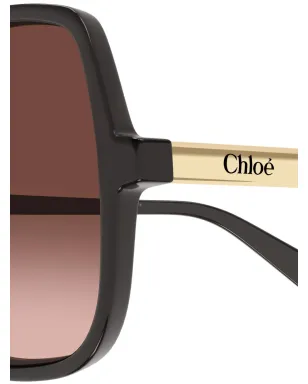 Chloé Eyewear ジュディ サングラス - ブラック - サムネイル3