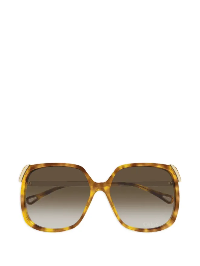Chloé Eyewear Chloé Eyewear アリ―オーバーサイズフレームサングラスの商品画像