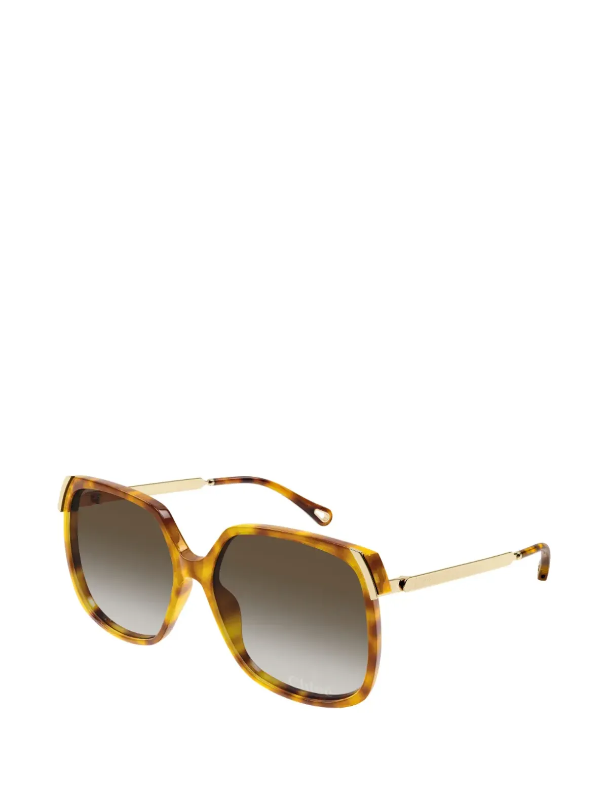 Chloé Eyewear アリ―オーバーサイズフレームサングラス - 画像2