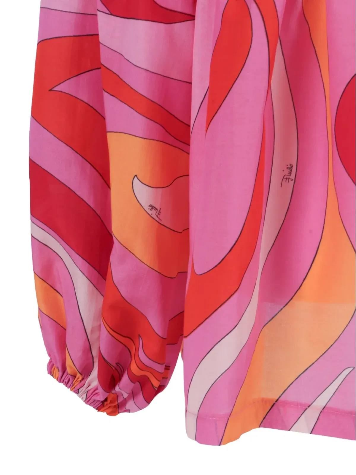 PUCCI Junior ボタン付きパターンシャツ - 画像3