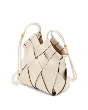 Ulla Johnson Charlotte ウーブン スムースレザー クロスボディバッグ - サムネイル3