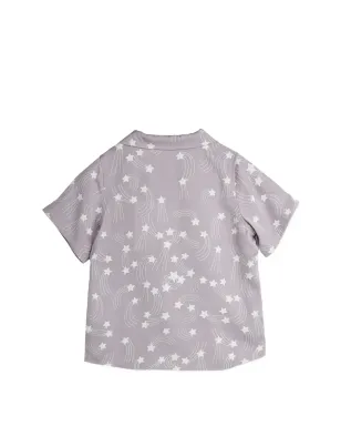 Mini Rodini 星柄シャツ - Purple - サムネイル2