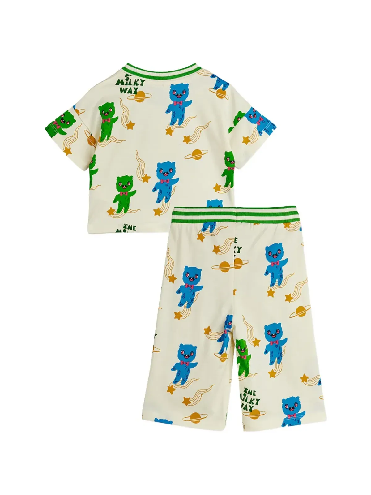 Mini Rodini 惑星プリントパンツセット - 画像2