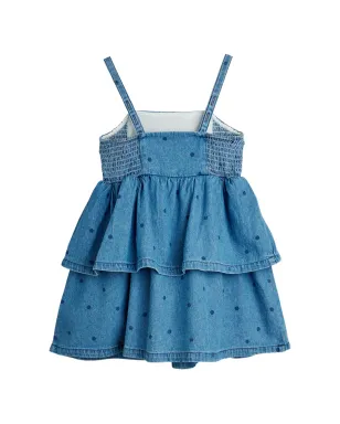 Mini Rodini polka-dot tiered-effect dress - サムネイル2