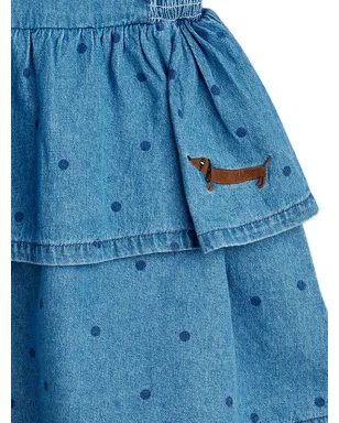Mini Rodini polka-dot tiered-effect dress - サムネイル3
