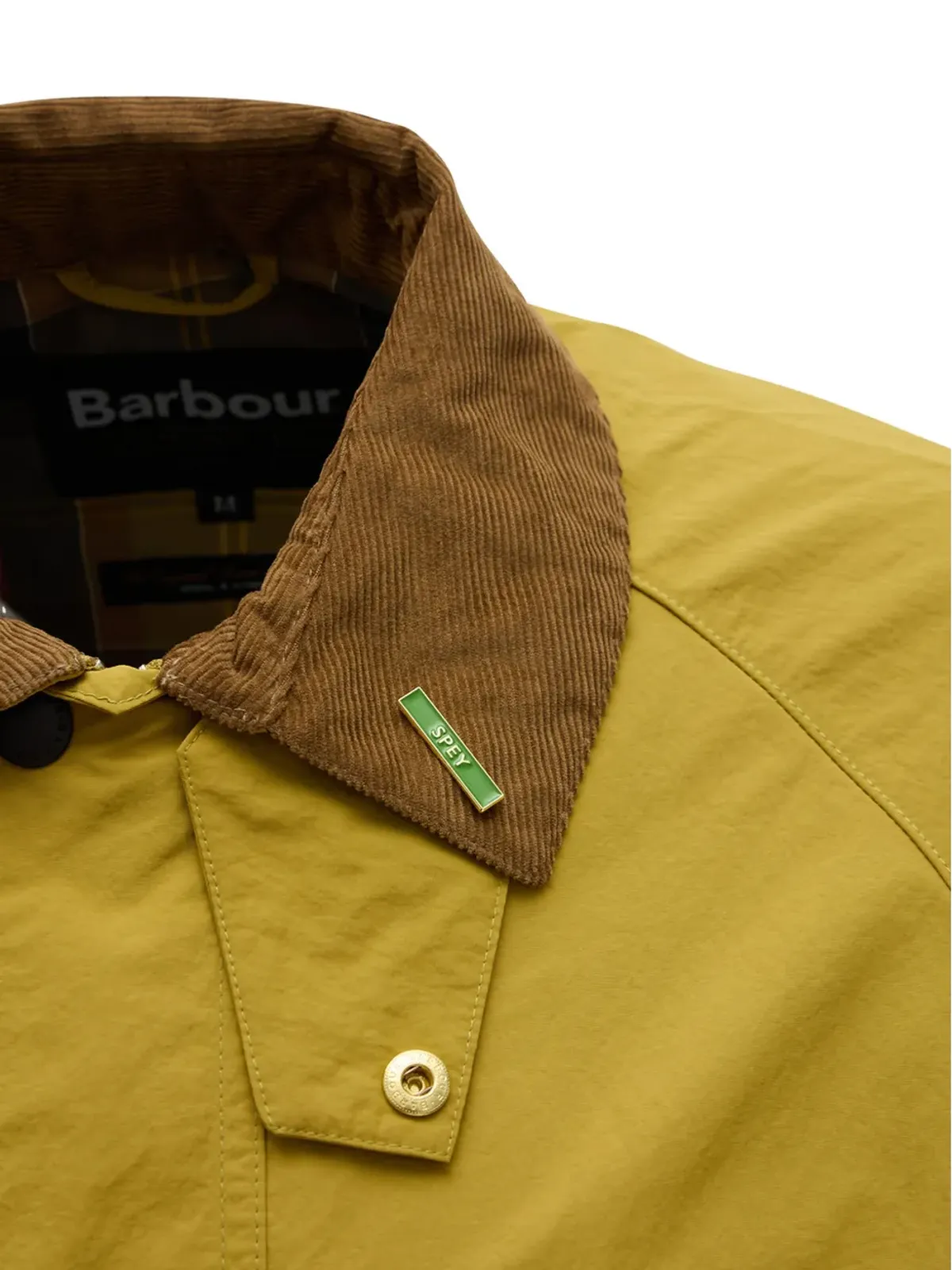 Barbour Icons Spey コーデュロイカラー ジャケット - 画像3