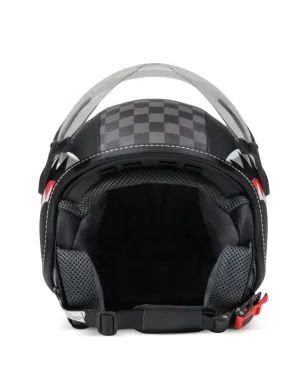 Sprayground シャークプリントチェッカーボード柄ヘルメット - サムネイル3