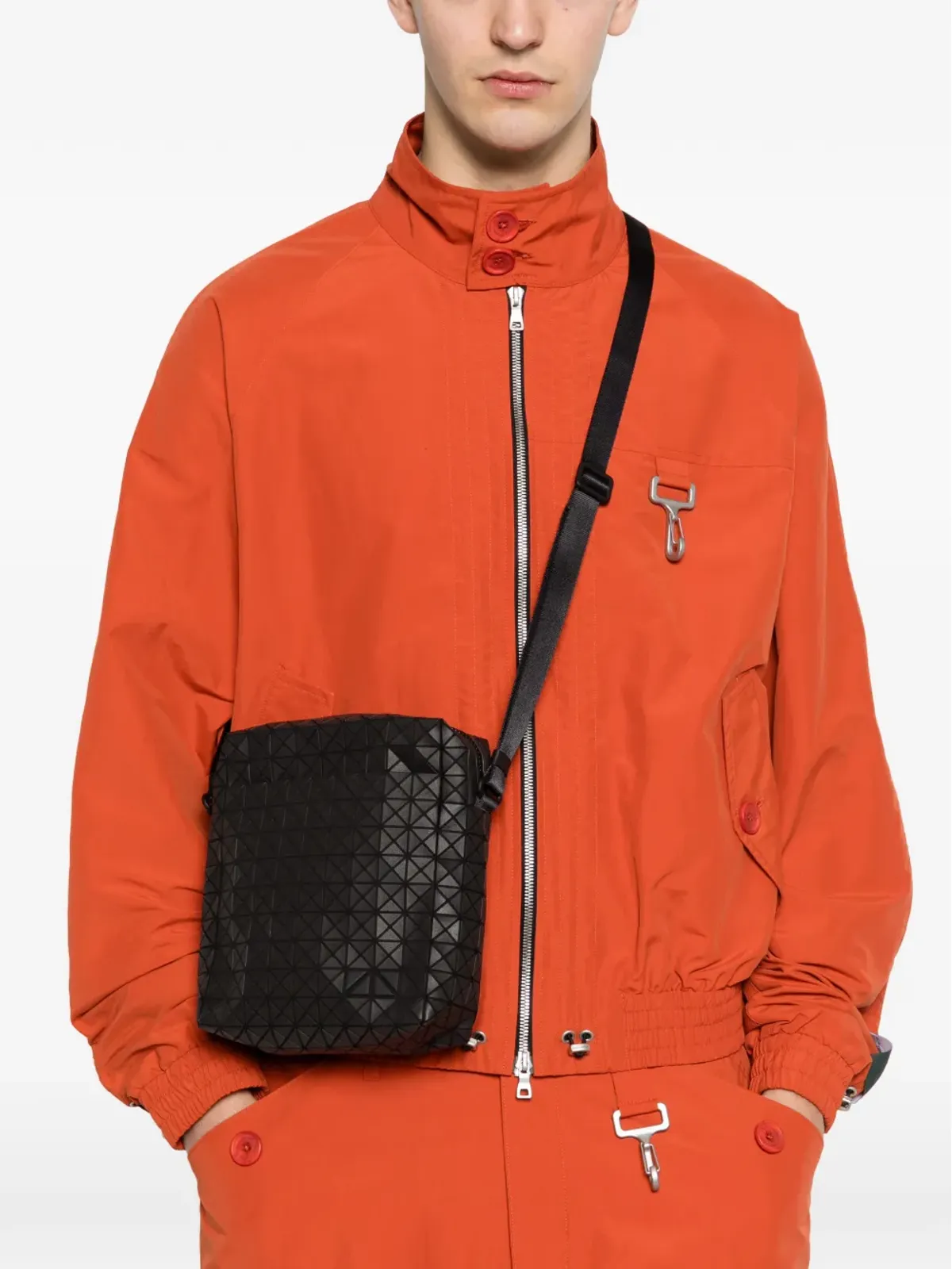 Bao Bao Issey Miyake 幾何学模様のメッセンジャーバッグ - 画像2