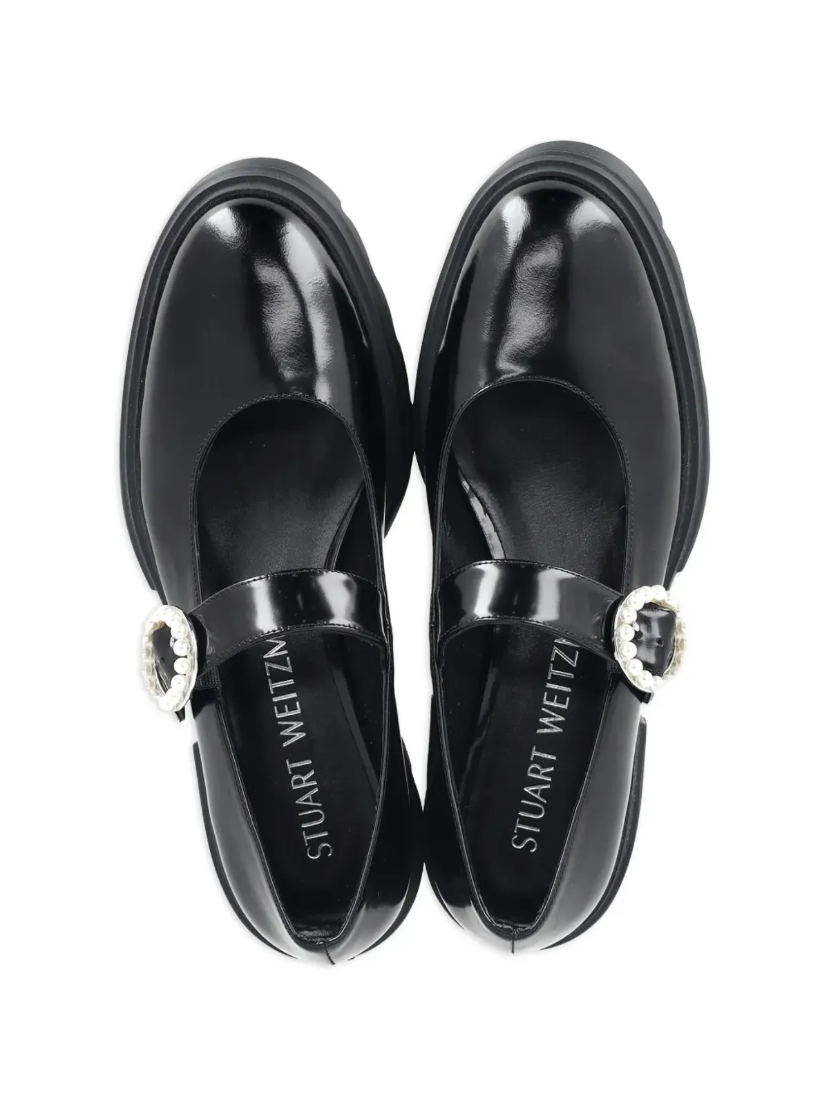 Stuart Weitzman ノリタ プラットフォーム ローファー - ブラック - 画像4