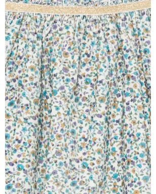LOUISE MISHA KIDS Cephee 花柄プリント スカラップスカート - サムネイル3