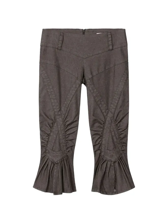 Miss Sixty Miss Sixty ギャザー入りフレアジーンズの商品画像