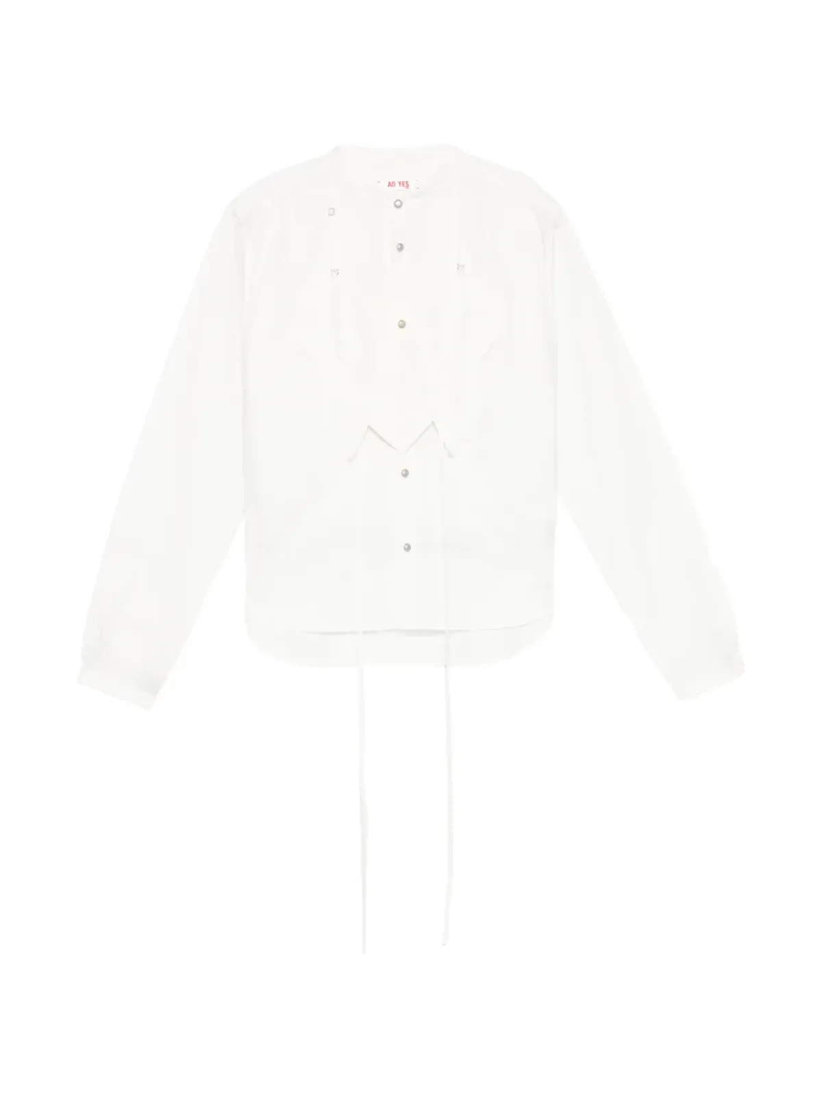 AO YES バタフライシャツ - White - 画像1