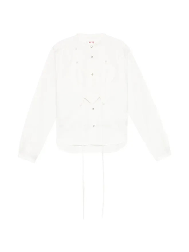 AO YES AO YES バタフライシャツ - Whiteの商品画像