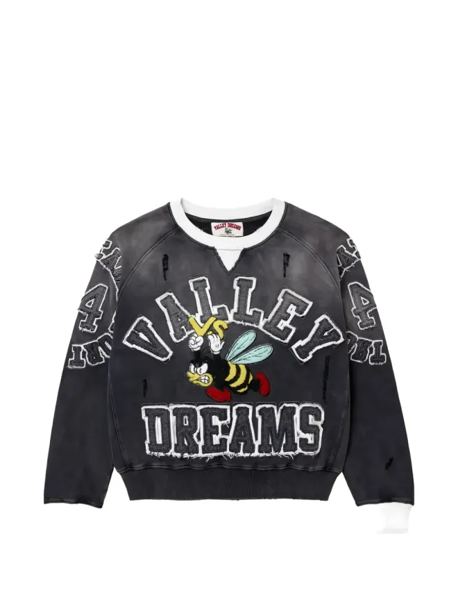VALE FOREVER VALE FOREVER インシグニア グラフィック クルーネック スウェットシャツ - グレーの商品画像