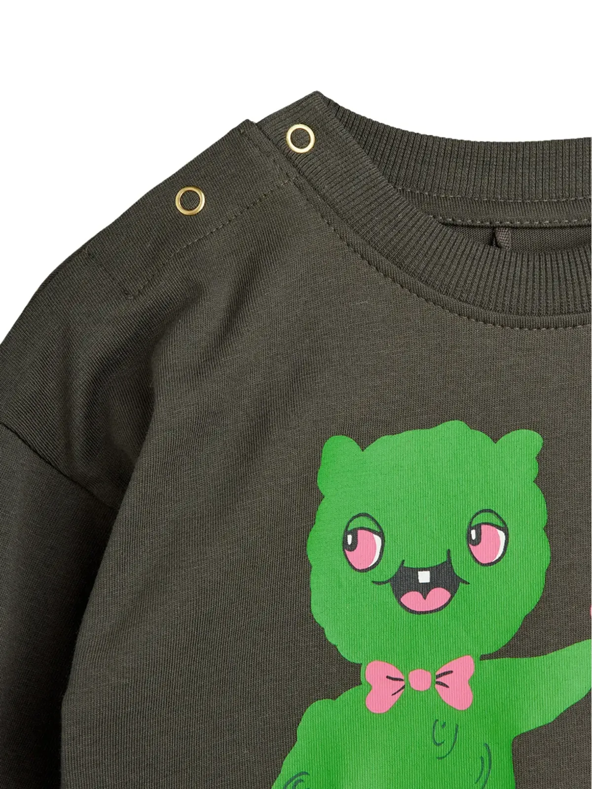 Mini Rodini エイリアンプリント トラックスーツセット - グレー - 画像3