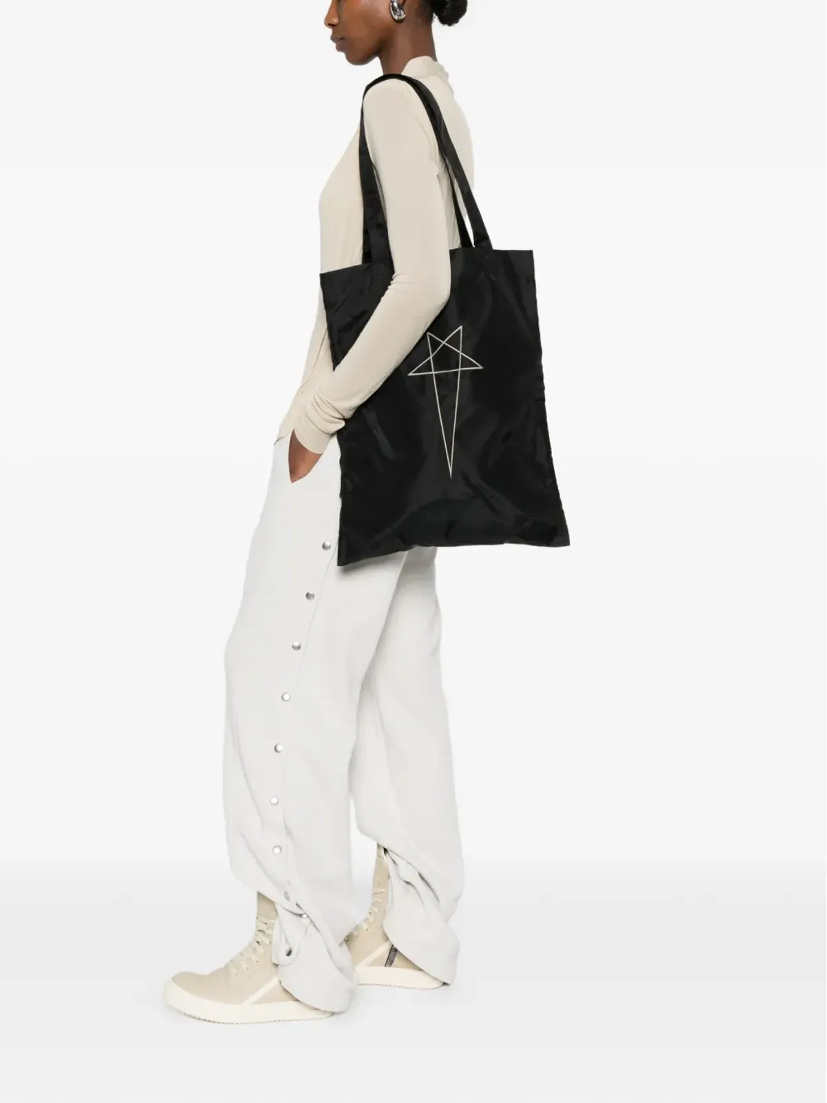 Rick Owens DRKSHDW グラフィックショルダーバッグ - 画像2