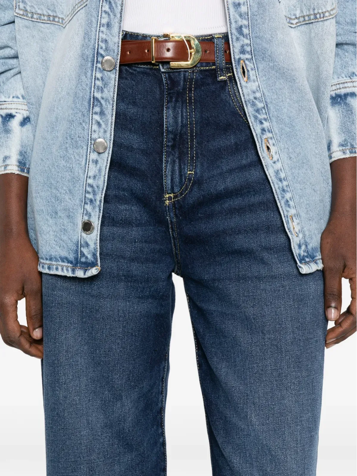 ICON DENIM ポピー ストレートジーンズ - 画像5