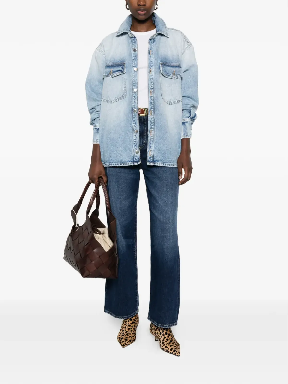ICON DENIM ポピー ストレートジーンズ - 画像2