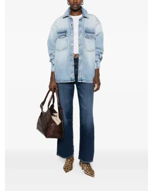 ICON DENIM チェストポケット付きボタン留めシャツ - サムネイル2