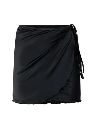 PARAMIDONNA Leone draped pareo - Black - サムネイル1