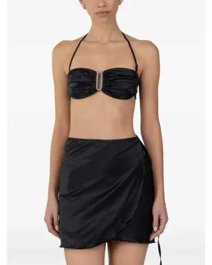 PARAMIDONNA Leone draped pareo - Black - サムネイル2