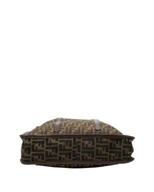Fendi Pre-Owned ズーカ キャンバス縦型トートバッグ - ブラウン - サムネイル4