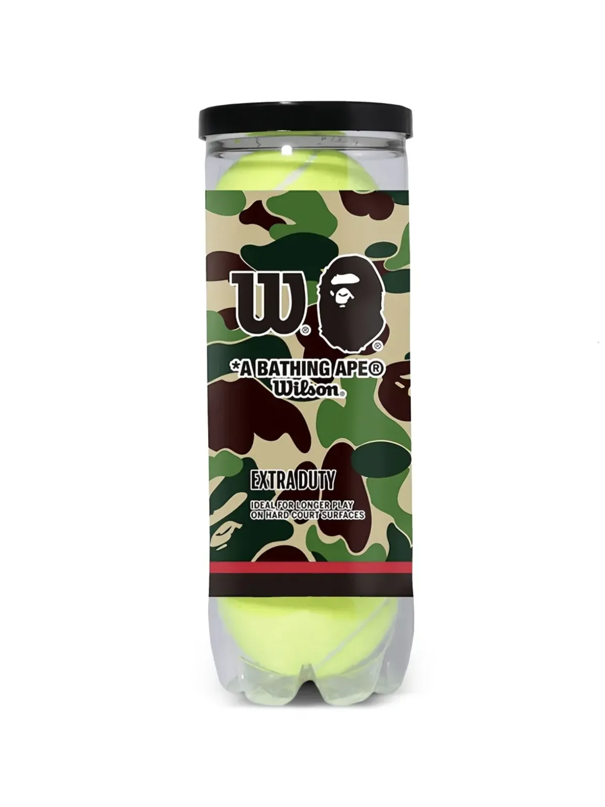 A BATHING APE® x Wilson カモフラージュ テニスボール - 画像2