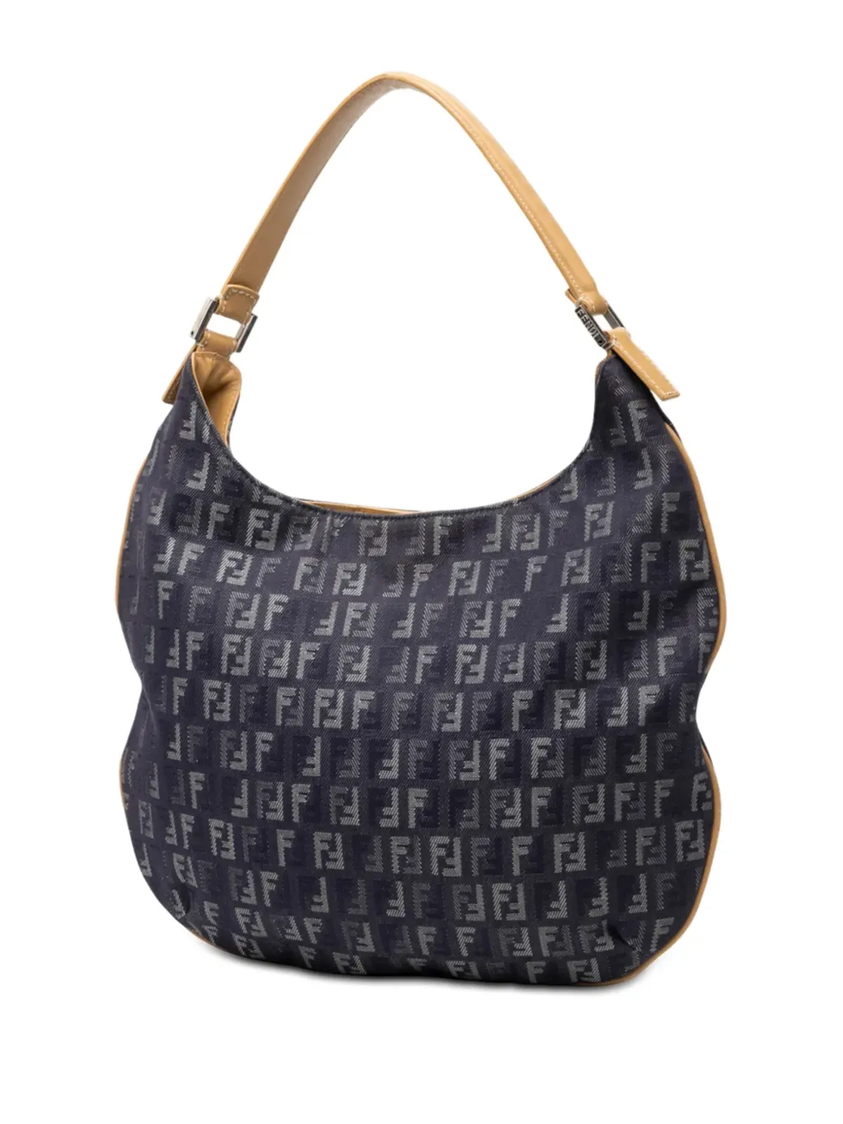 Fendi Pre-Owned ズッキーノ デニム バッグ ブルー - 画像3