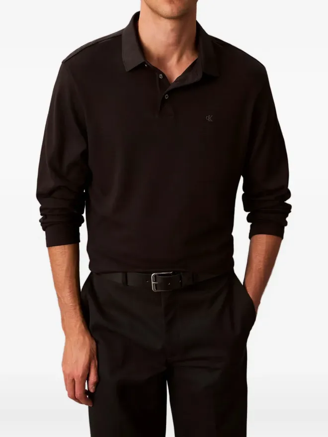 Calvin Klein Calvin Klein 長袖ポロシャツの商品画像