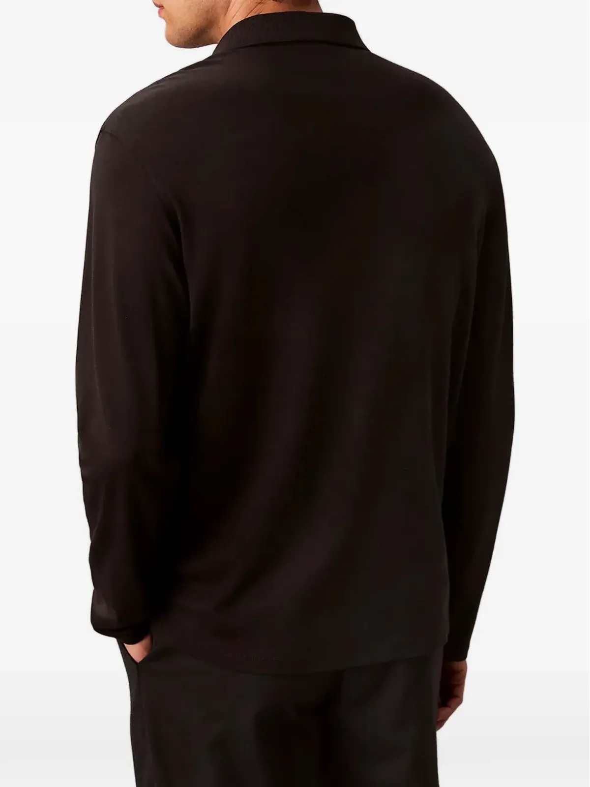 Calvin Klein 長袖ポロシャツ - 画像2