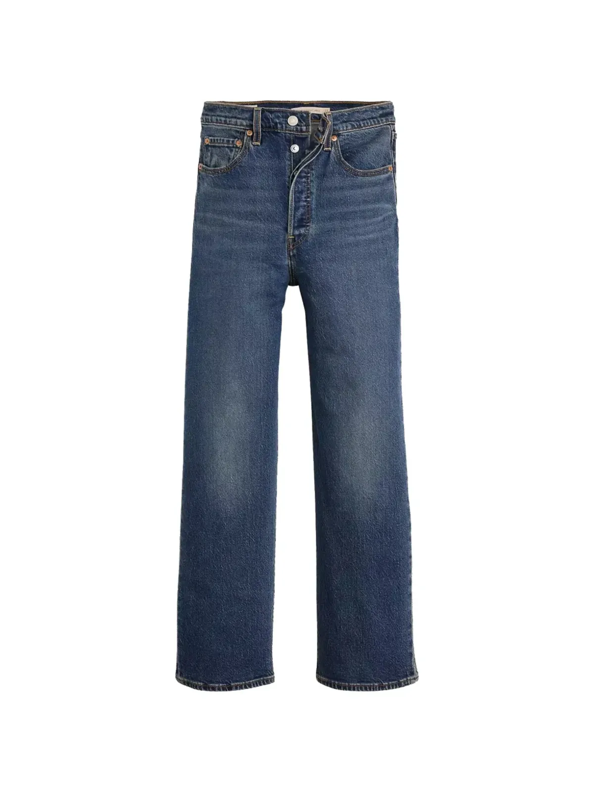 Levi's リブケージ・ストレート・アンクルジーンズ - 画像1