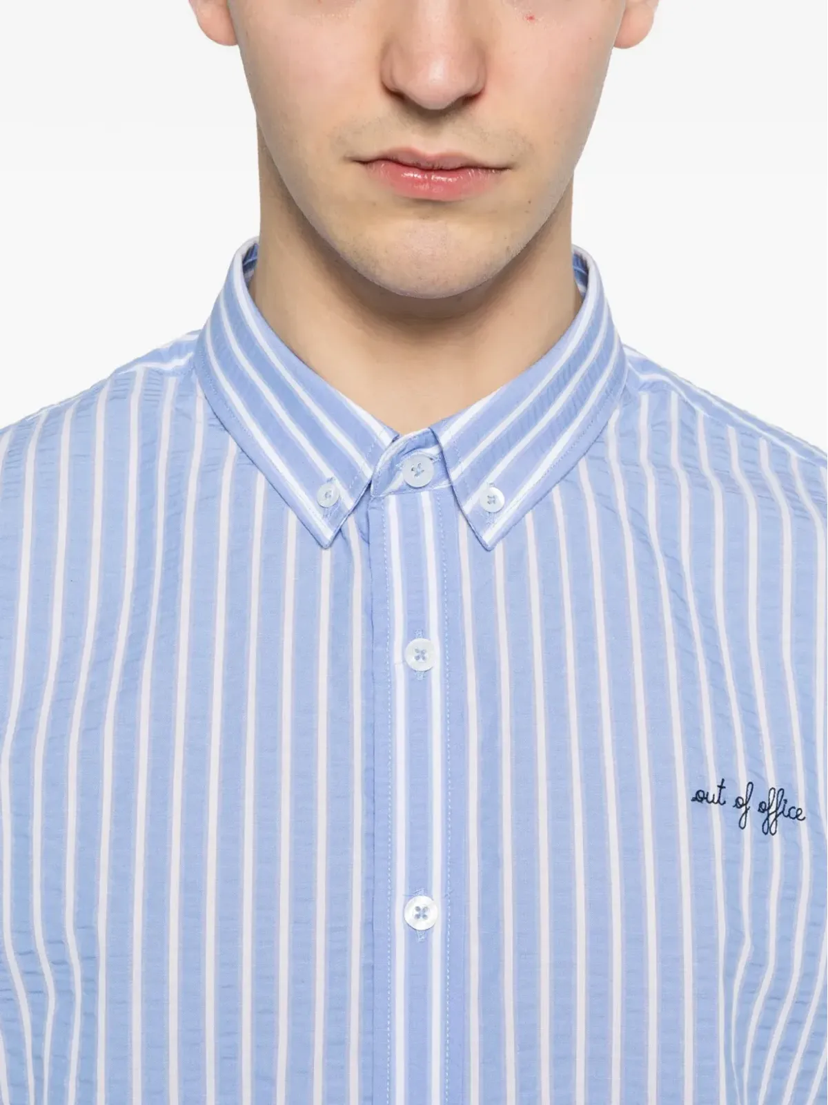 Maison Labiche Malesherbesストライプシャツ - 画像5
