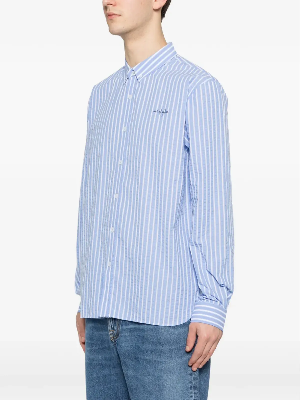 Maison Labiche Malesherbesストライプシャツ - 画像3