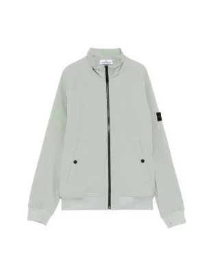 Stone Island Junior ジップロゴディテールジャケット - グリーン - サムネイル1