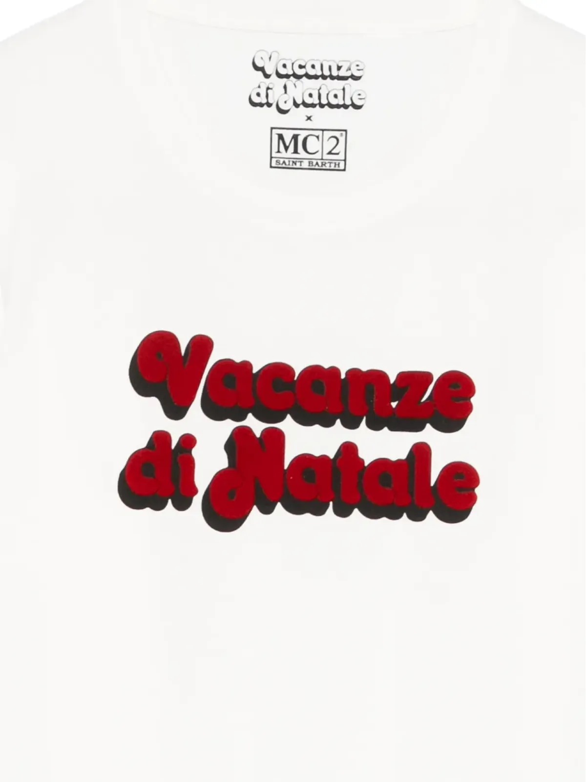 MC2 Saint Barth ロゴフロック Tシャツ - 画像3