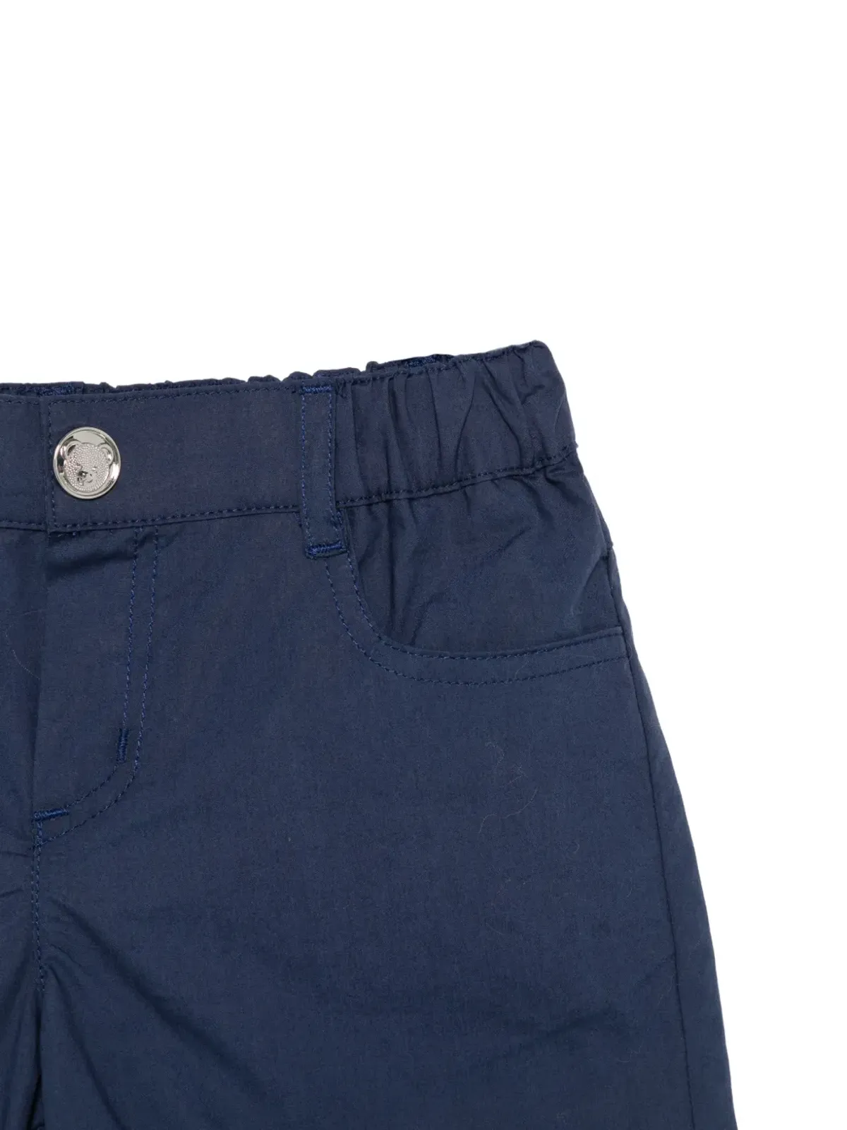 Moschino Kids elasticated-waist shorts - Blue - 画像3