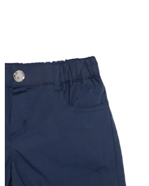 Moschino Kids elasticated-waist shorts - Blue - サムネイル3