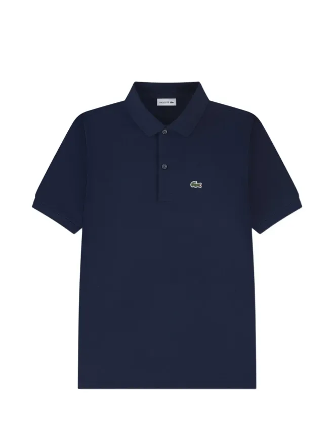 Lacoste Kids Lacoste Kids ロゴディテール コットンポロシャツの商品画像