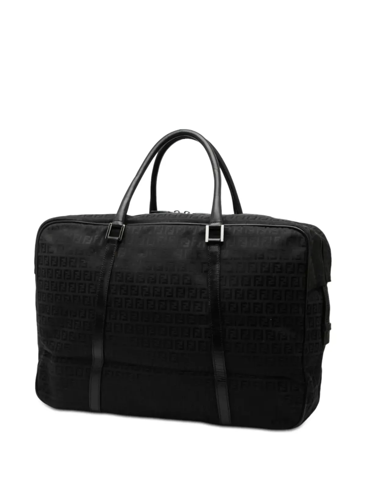 Fendi Pre-Owned ズッキーノ キャンバス トラベルバッグ - 画像3