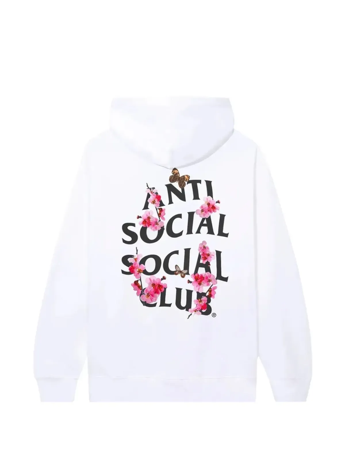 Anti Social Social Club 花柄プリントフーディー - ホワイト - 画像2