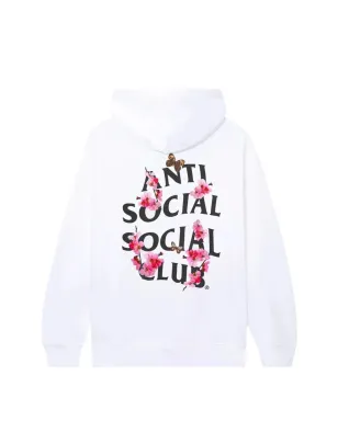 Anti Social Social Club 花柄プリントフーディー - ホワイト - サムネイル2