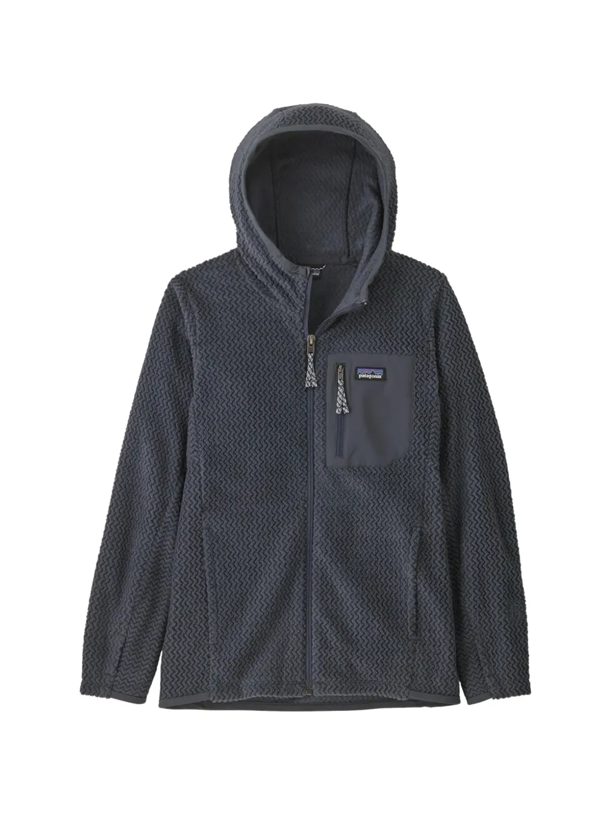 Patagonia Kids R1® Air テクスチャード フーディ - 画像1