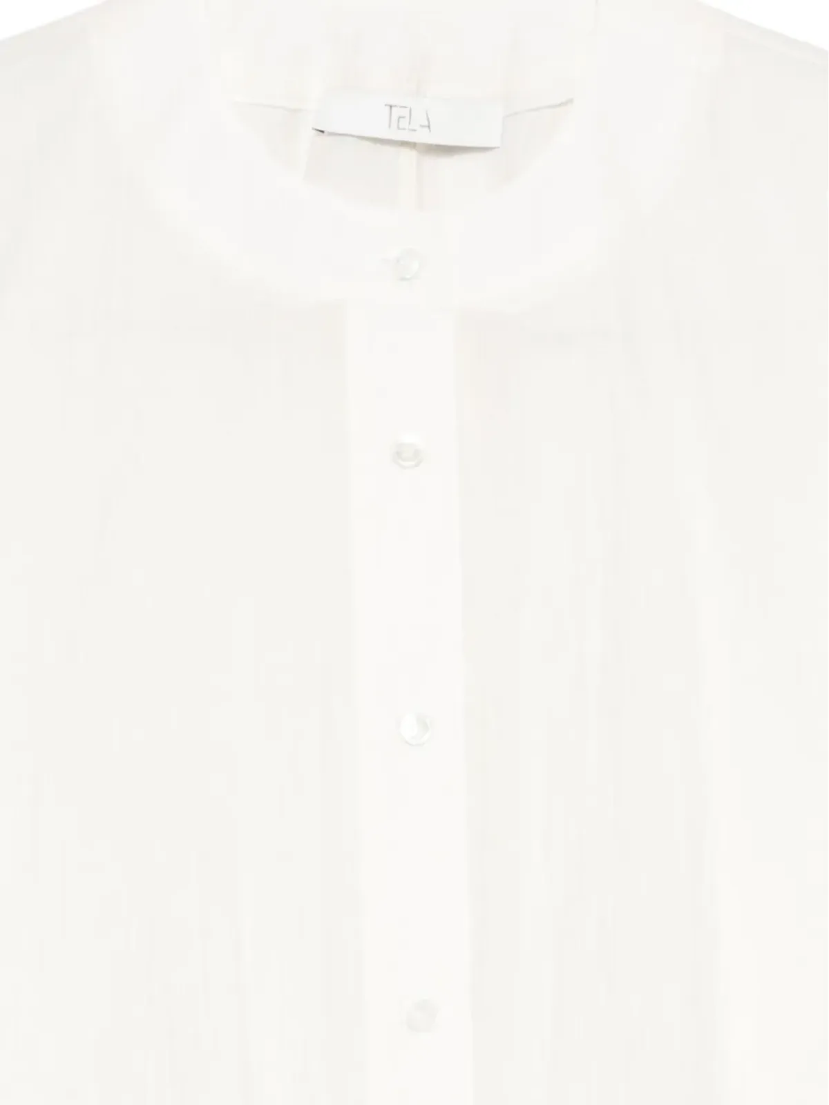 Tela button-up texture shirt - Neutrals - 画像3