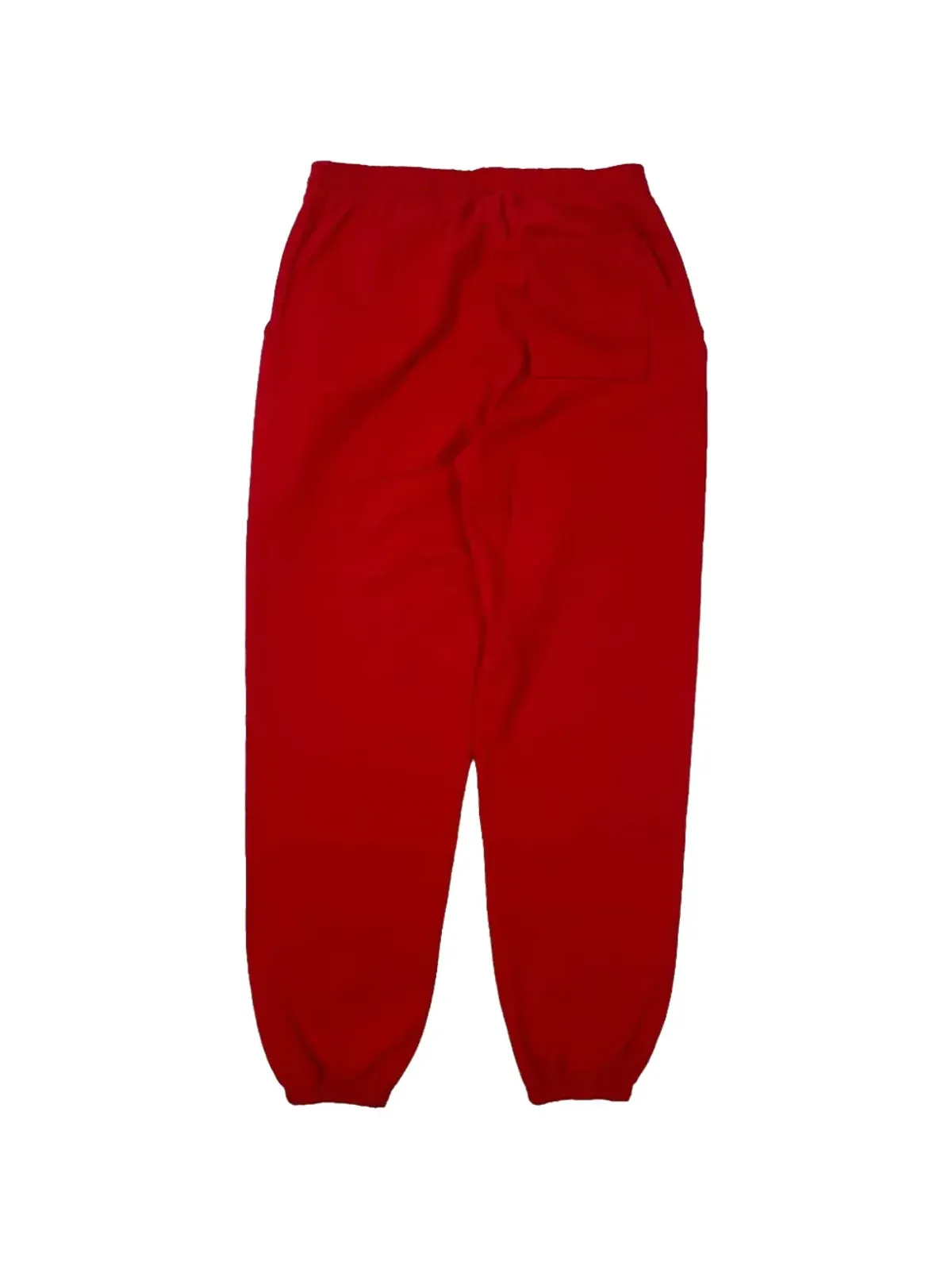 SP5DER Metro Boomin Heroes x Villains LA Exclusive エラステッドカフス トラックパンツ - レッド - 画像2