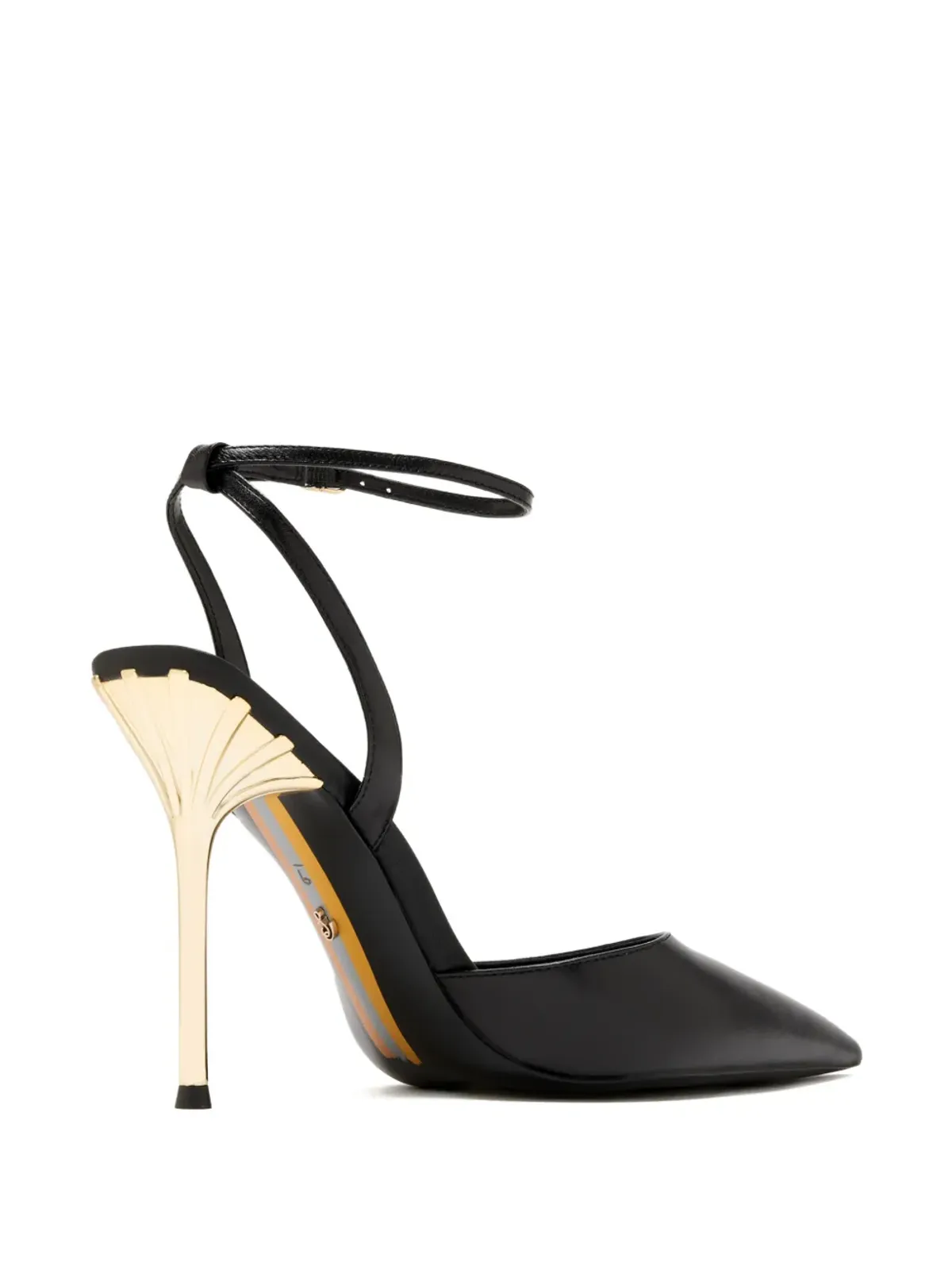 Sam Edelman Osha アンクルストラップ付きスカルプトパンプス - 画像3