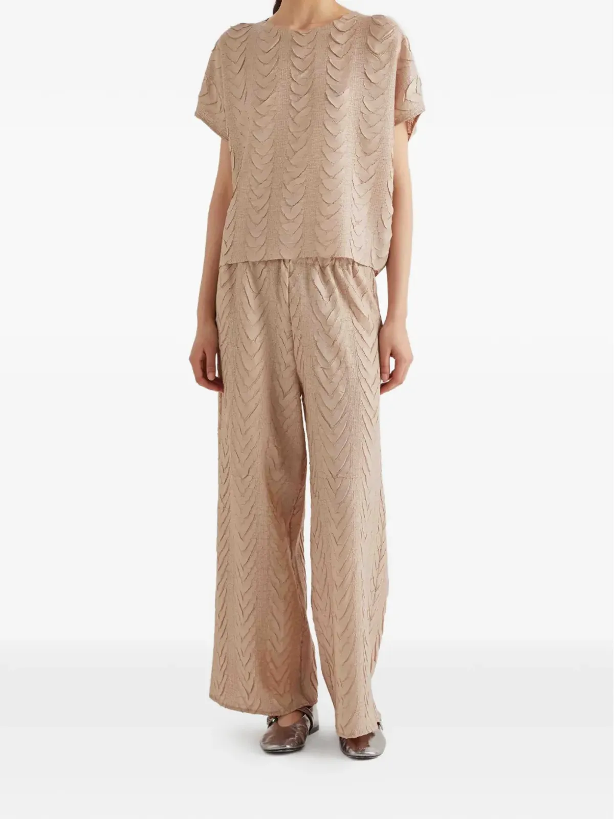 MeimeiJ ウエストゴム総柄パンツ - 画像2