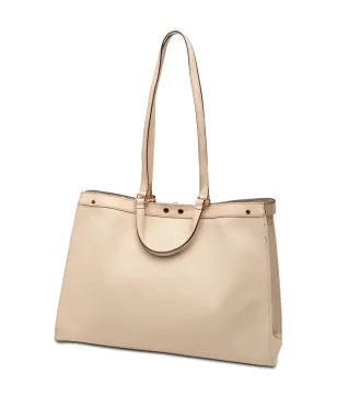 Fendi Pre-Owned Zucca Embroidered Canvas Peekaboo X Tote Satchel - Brown - サムネイル3